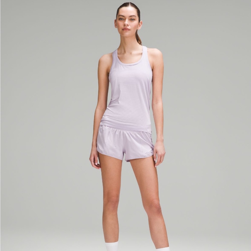 Lululemon Size 4 Swiftly Run Tank in Rhino Gray